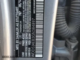 2016 Mercedes-Benz CLA with VIN WDDSJ4EB3GN384897, listed as a Copart auction lot 54251435 with 81,516 mi miles and Clean Title. Bid and sale history available at carsss.com. Image 12.