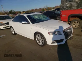 2011 Audi S4 Premium Plus with VIN WAUBGAFL4BA049563, listed as a Copart auction lot 77415614 with 73,945 mi miles and Salvage Title. Bid and sale history available at carsss.com. Image 4.