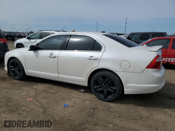 2012 Ford Fusion SPORT with VIN 3FAHP0DC5CR252226, listed as a Copart auction lot 50059625 with 136,633 mi miles and Clean Title. Bid and sale history available at carsss.com. Image 2.