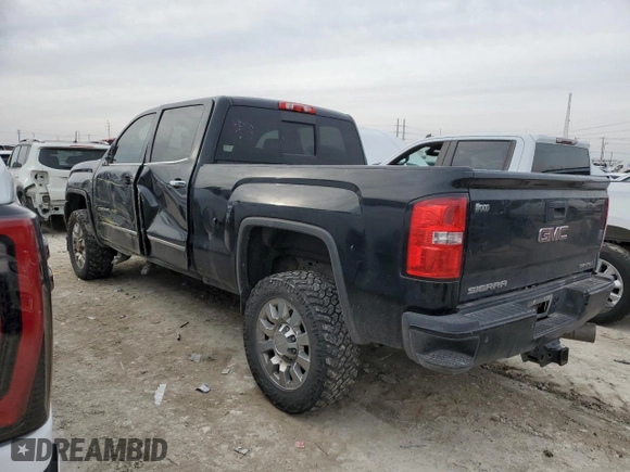 2019 GMC Sierra 2500HD Denali with VIN 1GT12SEY3KF127706, listed as a Copart auction lot 45339035 with 0 mi miles and Salvage Title. Bid and sale history available at carsss.com. Image 2.