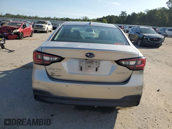 2020 Subaru Legacy Limited with VIN 4S3BWAN61L3008346, listed as a Copart auction lot 57170125 with 40,504 mi miles and Salvage title. Bid and sale history available at DreamBid. Image 6.