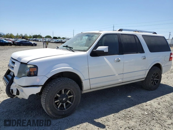 2010 Ford Expedition Max Limited with VIN 1FMJK2A51AEB72557, listed as a Copart auction lot 57664744 with 210,643 mi miles and Salvage title. Bid and sale history available at DreamBid. Image 1.