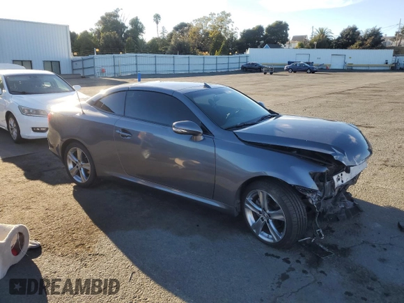 2012 Lexus IS 250 C с VIN JTHFF2C28C2523159, выставлен на аукционе Copart как лот 77195204 с пробегом Не указан миль и Списание • Salvage title. История ставок и продаж доступна на DreamBid. Изображение 4.