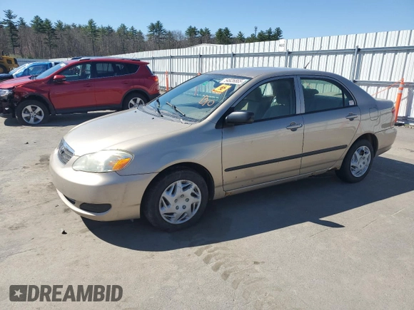 2007 Toyota Corolla CE with VIN 2T1BR32E17C847361, listed as a Copart auction lot 54926865 with 272,448 mi miles and Clean Title. Bid and sale history available at DreamBid. Image 1.