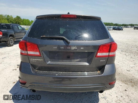 2017 Dodge Journey GT z VIN 3C4PDDEGXHT696512, wystawiony jako Copart lot #58516885 z przebiegiem 70 207 mil mil oraz Czysty tytuł • Clean title. Historia ofert i sprzedaży dostępna na DreamBid. Obrazek 6.