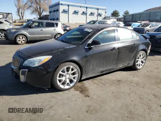 2017 Buick Regal GS with VIN 2G4GT5GX8H9111768, listed as a Copart auction lot 45687885 with 107,673 mi miles and Salvage title. Bid and sale history available at DreamBid. Image 1.