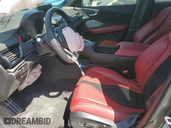 2023 Acura RDX w/A-Spec Package with VIN 5J8TC1H65PL008415, listed as a Copart auction lot 48264605 with 30,333 mi miles and Salvage title. Bid and sale history available at DreamBid. Image 7.