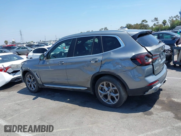 2024 BMW X3 sDrive30i z VIN 5UX43DP02RSU43683, wystawiony jako IAAI lot #42473099 z przebiegiem 2 130 mil mil oraz . Historia ofert i sprzedaży dostępna na DreamBid. Obrazek 14.