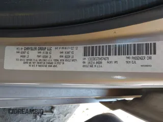 2013 Chrysler 200 Limited with VIN 1C3CCBCG7DN574679, listed as a IAAI auction lot 41863682 with 146,712 mi miles and . Bid and sale history available at carsss.com. Image 9.