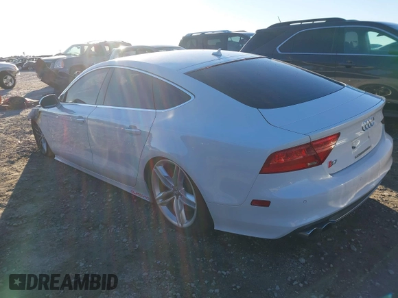 2014 Audi S7 Prestige with VIN WAUW2BFC2EN056014, listed as a IAAI auction lot 41148744 with 1 mi miles. Bid and sale history available at carsss.com. Image 3.