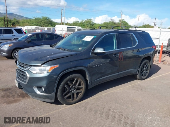 2019 Chevrolet Traverse LT Cloth with VIN 1GNERGKW4KJ221594, listed as a IAAI auction lot 40329306 with 66,052 mi miles and . Bid and sale history available at DreamBid. Image 17.