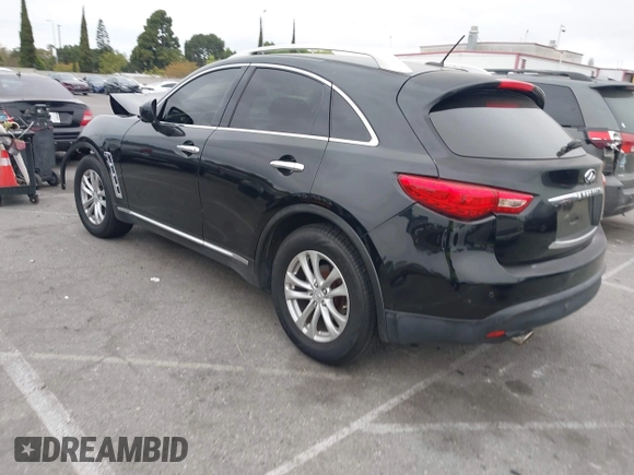 2013 Infiniti FX with VIN JN8CS1MW6DM172287, listed as a IAAI auction lot 42061588 with 112,689 mi miles and . Bid and sale history available at DreamBid. Image 3.