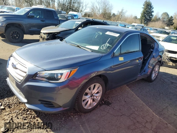 2017 Subaru Legacy Premium with VIN 4S3BNAC6XH3038023, listed as a Copart auction lot 46948865 with 142,747 mi miles and Salvage Title. Bid and sale history available at DreamBid. Image 1.