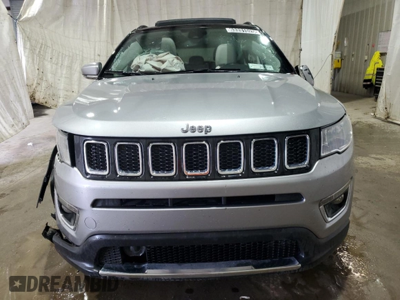2021 Jeep Compass Limited z VIN 3C4NJCCB4MT605150, wystawiony jako Copart lot #63331525 z przebiegiem 57 791 mil mil oraz Szkoda całkowita • Salvage title. Historia ofert i sprzedaży dostępna na DreamBid. Obrazek 5.