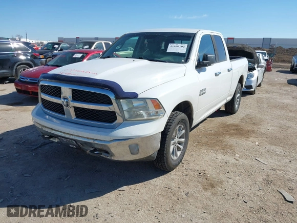 2014 Ram 1500 Big Horn z VIN 1C6RR7GG7ES104383, wystawiony jako IAAI lot #41690102 z przebiegiem 161 883 mil mil oraz . Historia ofert i sprzedaży dostępna na DreamBid. Obrazek 17.