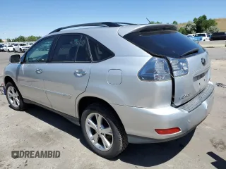 2008 Lexus RX 400h with VIN JTJGW31U482005960, listed as a Copart auction lot 61951524 with Not Provided miles and Salvage Title. Bid and sale history available at DreamBid. Image 2.