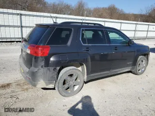 2013 GMC Terrain SLE with VIN 2GKALSEK7D6348249, listed as a Copart auction lot 48407795 with 104,104 mi miles and Salvage Title. Bid and sale history available at carsss.com. Image 3.