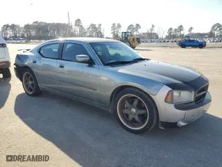 2007 Dodge Charger R/T with VIN 2B3KA53HX7H614517, listed as a Copart auction lot 42139105 with 161,731 mi miles and Salvage Title. Bid and sale history available at carsss.com. Image 4.