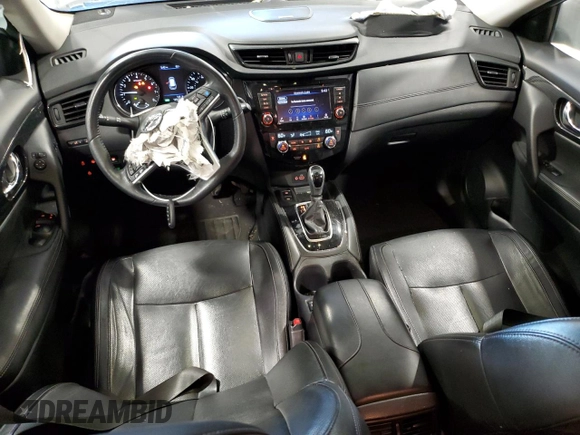 2019 Nissan Rogue SL with VIN 5N1AT2MT2KC738374, listed as a Copart auction lot 47936335 with 135,603 mi miles and Salvage Title. Bid and sale history available at DreamBid. Image 8.