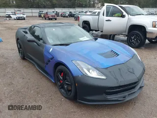 2017 Chevrolet Corvette 1LT with VIN 1G1YA2D76H5116605, listed as a IAAI auction lot 40882868 with 33,194 mi miles and . Bid and sale history available at DreamBid. Image 1.