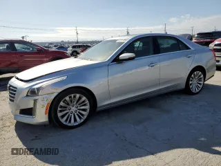 2018 Cadillac CTS Sedan Luxury AWD with VIN 1G6AX5SX5J0105225, listed as a Copart auction lot 47217855 with 44,737 mi miles and Salvage Title. Bid and sale history available at carsss.com. Image 1.