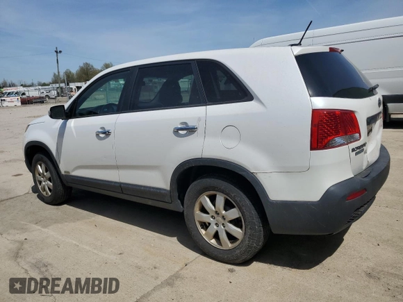 2011 Kia Sorento LX with VIN 5XYKTCA15BG027989, listed as a Copart auction lot 54152835 with 232,372 mi miles and Clean Title. Bid and sale history available at DreamBid. Image 2.