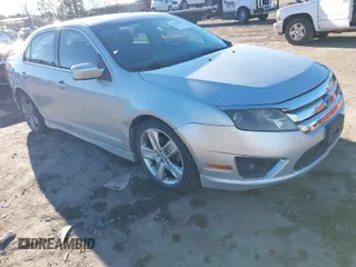 2010 Ford Fusion SPORT with VIN 3FAHP0DC0AR160910, listed as a IAAI auction lot 41327468 with 222,684 mi miles. Bid and sale history available at carsss.com. Image 1.