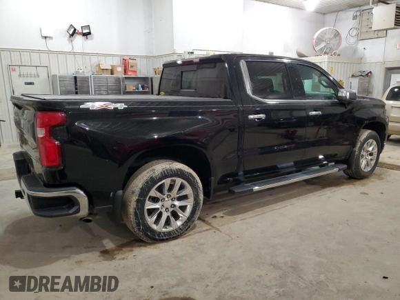 2020 Chevrolet Silverado 1500 LTZ with VIN 3GCUYGED7LG372739, listed as a Copart auction lot 50823385 with 57,607 mi miles and Salvage Title. Bid and sale history available at DreamBid. Image 3.