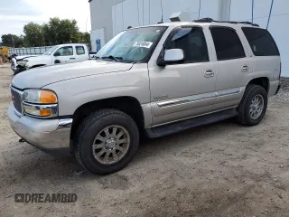 2005 GMC Yukon SLT with VIN 1GKEK13T95J198756, listed as a Copart auction lot 75024854 with 224,615 mi miles and Salvage Title. Bid and sale history available at carsss.com. Image 1.