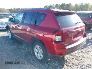2016 Jeep Compass 75th Anniversary with VIN 1C4NJCBBXGD732464, listed as a IAAI auction lot 41832967 with 108,694 mi miles. Bid and sale history available at carsss.com. Image 3.