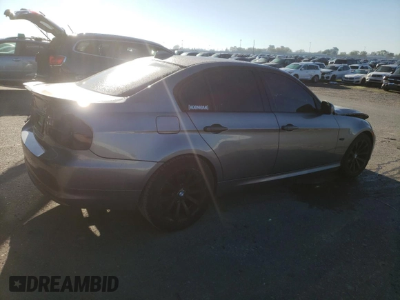 2011 BMW 3 Series 328i with VIN WBAPH5C58BA441154, listed as a Copart auction lot 50467185 with 167,328 mi miles and Salvage Title. Bid and sale history available at carsss.com. Image 3.