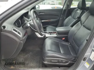 2015 Acura TLX Technology with VIN 19UUB2F56FA018047, listed as a Copart auction lot 60394865 with 204,277 mi miles and Salvage title. Bid and sale history available at DreamBid. Image 7.