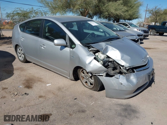 2006 Toyota Prius with VIN JTDKB20U863158160, listed as a IAAI auction lot 40891239 with 215,273 mi miles. Bid and sale history available at carsss.com. Image 1.