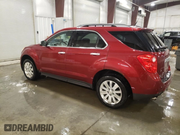 2010 Chevrolet Equinox LTZ with VIN 2CNFLGEY8A6215607, listed as a Copart auction lot 51704305 with 158,253 mi miles and Clean Title. Bid and sale history available at DreamBid. Image 2.
