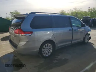 2013 Toyota Sienna XLE AAS with VIN 5TDYK3DC1DS318277, listed as a Copart auction lot 54156935 with 218,564 mi miles and Salvage title. Bid and sale history available at DreamBid. Image 3.
