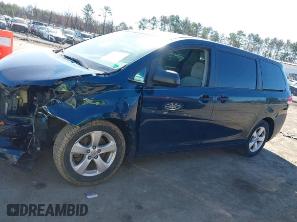 2012 Toyota Sienna with VIN 5TDZK3DC0CS196952, listed as a IAAI auction lot 41674818 with 135,630 mi miles and . Bid and sale history available at DreamBid. Image 14.