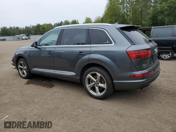 2018 Audi Q7 z VIN WA1MAAF71JD049558, wystawiony jako Copart lot #69534294 z przebiegiem 42 570 mil mil oraz Szkoda całkowita • Salvage title. Historia ofert i sprzedaży dostępna na DreamBid. Obrazek 2.