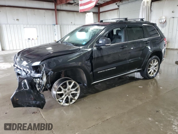 2015 Jeep Grand Cherokee Summit with VIN 1C4RJFJG0FC685241, listed as a Copart auction lot 56122505 with 112,516 mi miles and Salvage title. Bid and sale history available at DreamBid. Image 1.