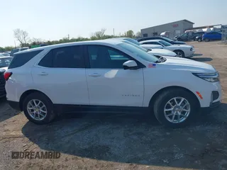 2022 Chevrolet Equinox LT with VIN 3GNAXKEV4NL237107, listed as a IAAI auction lot 41949948 with 23,113 mi miles and . Bid and sale history available at DreamBid. Image 14.