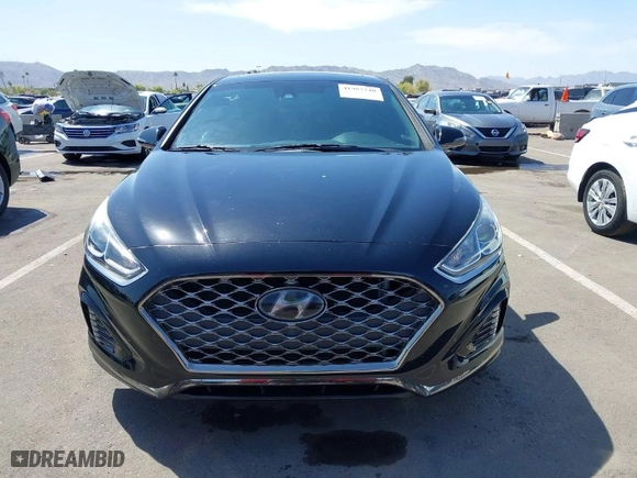 2019 Hyundai Sonata Sport with VIN 5NPE34AF2KH792374, listed as a IAAI auction lot 41987740 with 77,209 mi miles. Bid and sale history available at carsss.com. Image 12.