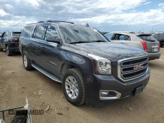 2018 GMC Yukon XL SLT with VIN 1GKS2GKC0JR136892, listed as a Copart auction lot 61352354 with 101,093 mi miles and Clean Title. Bid and sale history available at carsss.com. Image 4.