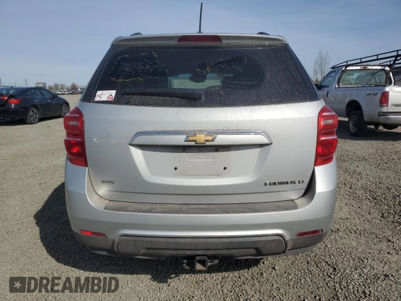2016 Chevrolet Equinox LT with VIN 2GNFLFEK5G6354569, listed as a Copart auction lot 48344785 with 114,020 mi miles and Salvage Title. Bid and sale history available at carsss.com. Image 6.