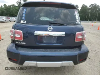 2018 Nissan Armada SL z VIN JN8AY2ND8J9050540, wystawiony jako Copart lot #59583535 z przebiegiem 138 304 mil mil oraz Szkoda całkowita • Salvage title. Historia ofert i sprzedaży dostępna na DreamBid. Obrazek 6.