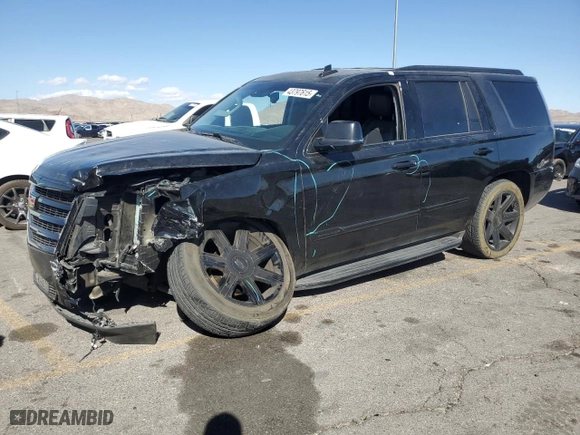 2016 Cadillac Escalade Luxury Collection with VIN 1GYS3BKJ9GR478175, listed as a Copart auction lot 43797615 with 106,940 mi miles and Salvage Title. Bid and sale history available at carsss.com. Image 1.