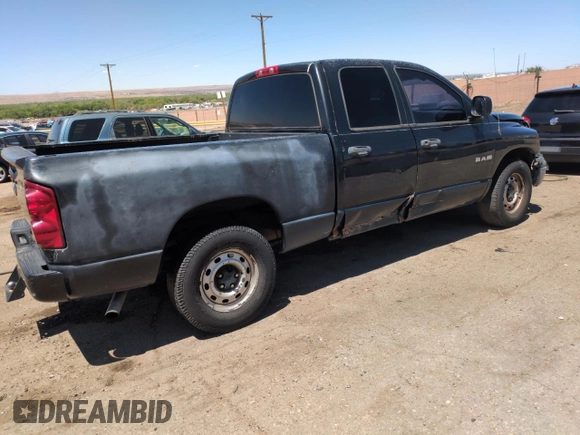2008 Dodge 1500 SLT with VIN 1D7HA18N68S589387, listed as a Copart auction lot 54449175 with 192,760 mi miles and Salvage title. Bid and sale history available at DreamBid. Image 3.