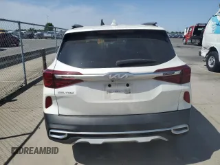 2023 Kia Seltos S with VIN KNDEU2AA7P7372238, listed as a Copart auction lot 57403305 with 42,489 mi miles and Salvage title. Bid and sale history available at DreamBid. Image 6.