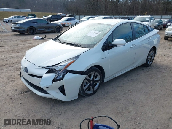 2016 Toyota Prius Four with VIN JTDKARFU3G3021048, listed as a IAAI auction lot 41633306 with 120,632 mi miles. Bid and sale history available at carsss.com. Image 2.