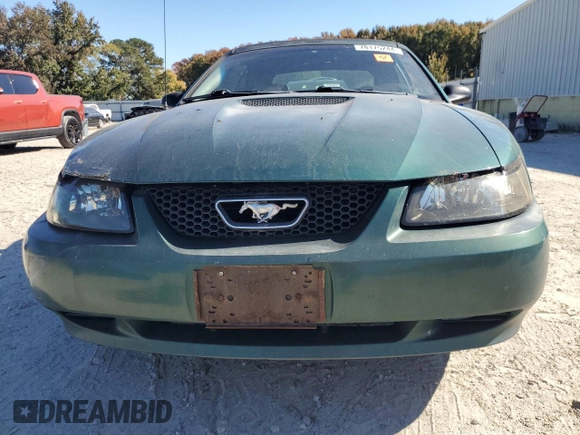 2000 Ford Mustang with VIN 1FAFP4440YF311629, listed as a Copart auction lot 78175244 with 290,502 mi miles and Salvage Title. Bid and sale history available at carsss.com. Image 5.