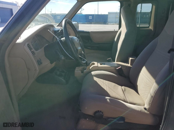 2002 Ford Ranger XL Fleet with VIN 1FTYR44U62PA36735, listed as a Copart auction lot 42587395 with 157,555 mi miles and Salvage Title. Bid and sale history available at carsss.com. Image 7.