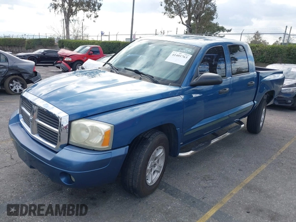 2005 Dodge Dakota SLT with VIN 1D7HE48N85S261745, listed as a IAAI auction lot 41401763 with 153,799 mi miles and . Bid and sale history available at DreamBid. Image 17.